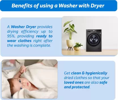 Galanz 10/6 kg Washer with Dryer Quick Wash, Inverter Ready to Wear Clothes with In-built Heater Silver(OPEN BOX) Galanz 10/6 kg Washer with Dryer Quick Wash, Inverter Ready to Wear Clothes with In-built Heater Silver(OPEN BOX)